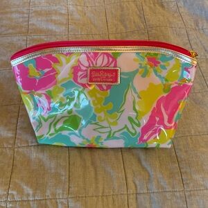 Lilly Pulitzer Vibrant Floral Cosmetic Bag